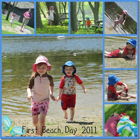 First Beach Day