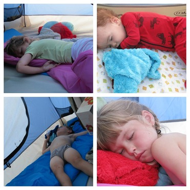 Bible Camp Sleeping
