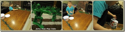 Army Men Play Date