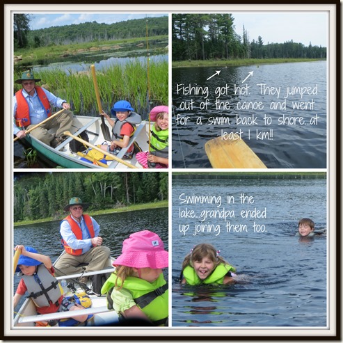 Grandparents Canoe 2014